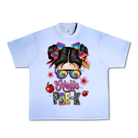 Grape Ice hello pre k Urban Heavy Tee - texasbilliewilder