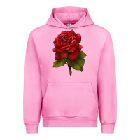 Fuchsia Pink Oklahoma Rose Illustrations Urban Hoodie - LillyAllenDesigns