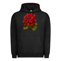 Pigment Black Oklahoma Rose Illustrations Urban Hoodie - LillyAllenDesigns