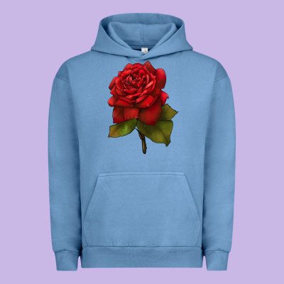 Oklahoma Rose Illustrations Urban Hoodie Designed By Lillyallendesigns