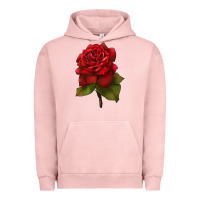 Pigment Salmon Oklahoma Rose Illustrations Urban Hoodie - LillyAllenDesigns