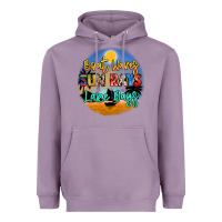Lavender boat waves sun rays lake days Heavyweight Hoodie - NancyCooperArtShop