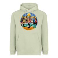 Matcha boat waves sun rays lake days Heavyweight Hoodie - NancyCooperArtShop