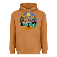 Meerkat boat waves sun rays lake days Heavyweight Hoodie - NancyCooperArtShop