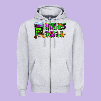 Witches Brew Zipper Hoodie Designed By Adodesignshop