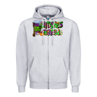 Heather Grey witches brew Zipper Hoodie - AdoDesignShop