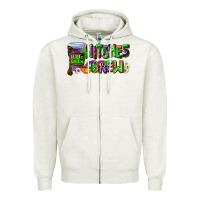 Oatmeal Heather witches brew Zipper Hoodie - AdoDesignShop