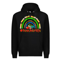 Black teacher life Premium Hoodie - NancyCooperArtShop