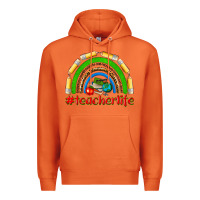 Carrot teacher life Premium Hoodie - NancyCooperArtShop