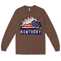 Chestnut Kentucky 4th of July Long Sleeve Tee - CowGirlArtShop