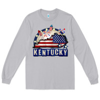 Moon Dust Kentucky 4th of July Long Sleeve Tee - CowGirlArtShop