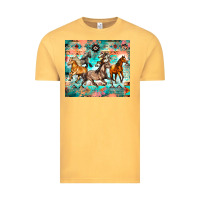 Western Running Horses Vintage Tee | Teevron