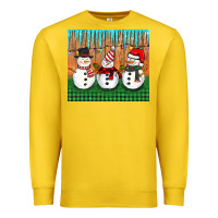 Lemon christmas snovman Premium Sweatshirt - BarkalooDesign