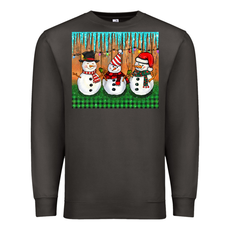 Christmas Snovman Premium Sweatshirt by BarkalooDesign | Teevron