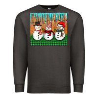 Smoke christmas snovman Premium Sweatshirt - BarkalooDesign