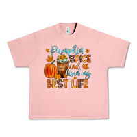 Salmon pumpkin spice and livin  my best life Urban Heavy Tee - Zillion Design Studio