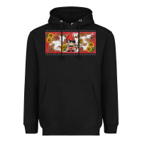 Black ladybug gnomies license plate template Heavyweight Hoodie - BarkalooDesign