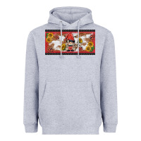 Heather Grey ladybug gnomies license plate template Heavyweight Hoodie - BarkalooDesign