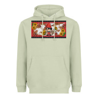 Matcha ladybug gnomies license plate template Heavyweight Hoodie - BarkalooDesign