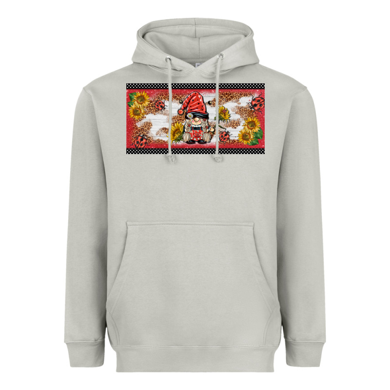 Ladybug Gnomies License Plate Template Heavyweight Hoodie by BarkalooDesign | Teevron