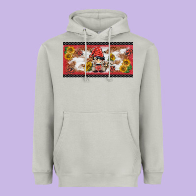Ladybug Gnomies License Plate Template Heavyweight Hoodie Designed By Barkaloodesign