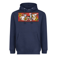 Navy ladybug gnomies license plate template Heavyweight Hoodie - BarkalooDesign