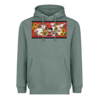 Sage ladybug gnomies license plate template Heavyweight Hoodie - BarkalooDesign