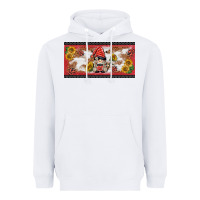White ladybug gnomies license plate template Heavyweight Hoodie - BarkalooDesign