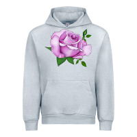 Heather Grey Life's Little Pleasures Rose Urban Hoodie - LillyAllenDesigns