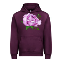 Mauve Wine Life's Little Pleasures Rose Urban Hoodie - LillyAllenDesigns