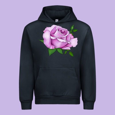 Life's Little Pleasures Rose Urban Hoodie Designed By Lillyallendesigns