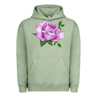 Pigment Oil Green Life's Little Pleasures Rose Urban Hoodie - LillyAllenDesigns