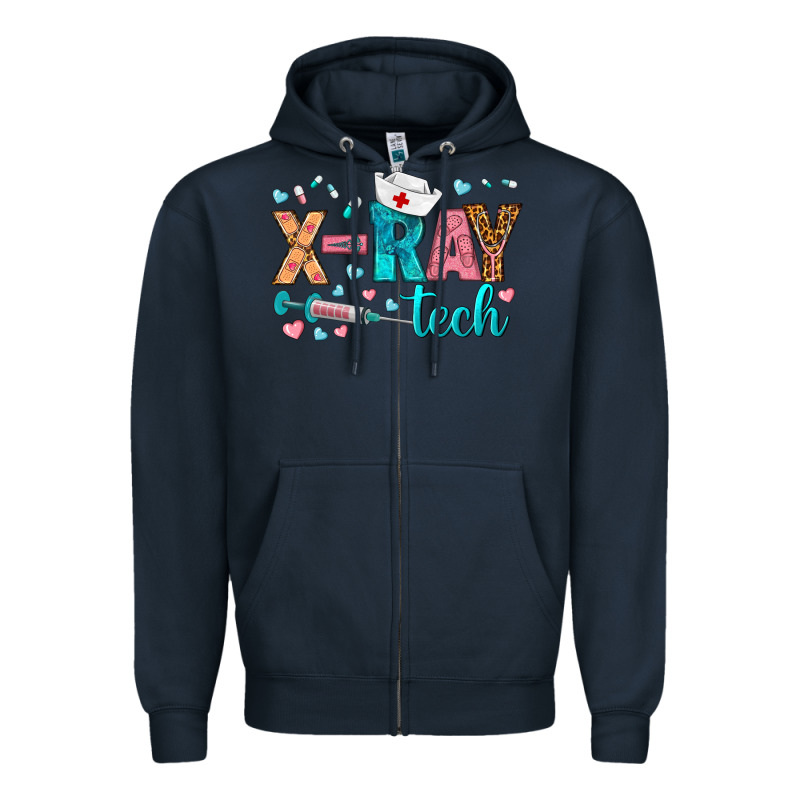 X Ray Tech Zipper Hoodie by BundleAndBundleShop | Teevron