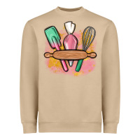 Mushroom customized kitchen elements Heavyweight Sweatshirt - MaliasSmallBusiness