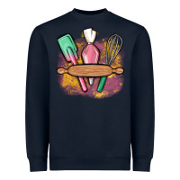 Navy customized kitchen elements Heavyweight Sweatshirt - MaliasSmallBusiness