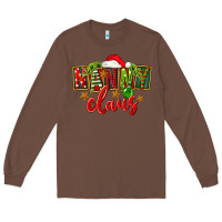 Chestnut Christmas nanny claus Long Sleeve Tee - FaDigitalArtStudio