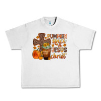 Lunar Rock pumpkin spice and jesus christ Urban Heavy Tee - Zillion Design Studio