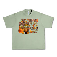 Oil Green pumpkin spice and jesus christ Urban Heavy Tee - Zillion Design Studio