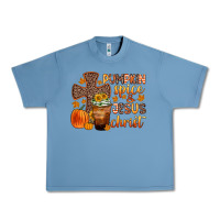 Pebble Blue pumpkin spice and jesus christ Urban Heavy Tee - Zillion Design Studio