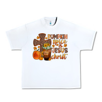 White pumpkin spice and jesus christ Urban Heavy Tee - Zillion Design Studio