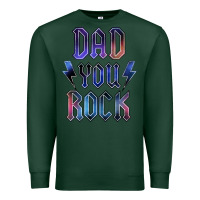 Sports Green Dad You Rock Premium Sweatshirt - LillyAllenDesigns
