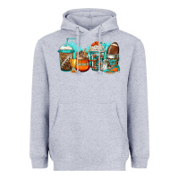 Heather Grey American football coffee Heavyweight Hoodie - Jasminsmagicworld