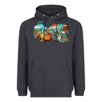 American Football Coffee Heavyweight Hoodie | Teevron