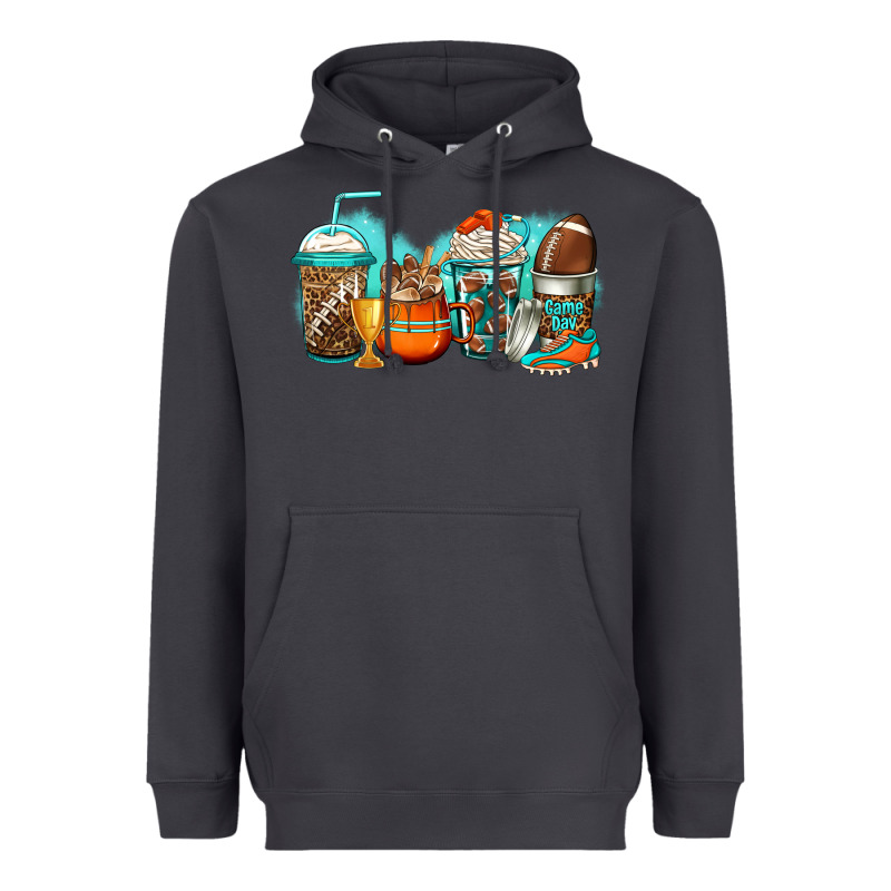 American Football Coffee Heavyweight Hoodie by Jasminsmagicworld | Teevron