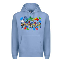 Colony Blue autism mama Premium Hoodie - MaliasSmallBusiness