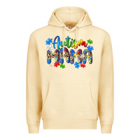 Pina Colada autism mama Premium Hoodie - MaliasSmallBusiness