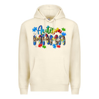 Sandshell autism mama Premium Hoodie - MaliasSmallBusiness