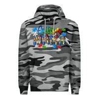 Slate Camo autism mama Premium Hoodie - MaliasSmallBusiness