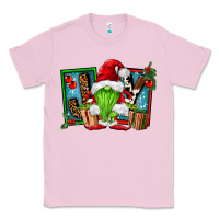 Bubblegum Pink joy green gnomes Classic Tee - FaDigitalArtStudio