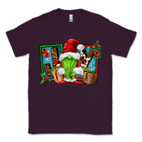 Plum joy green gnomes Classic Tee - FaDigitalArtStudio
